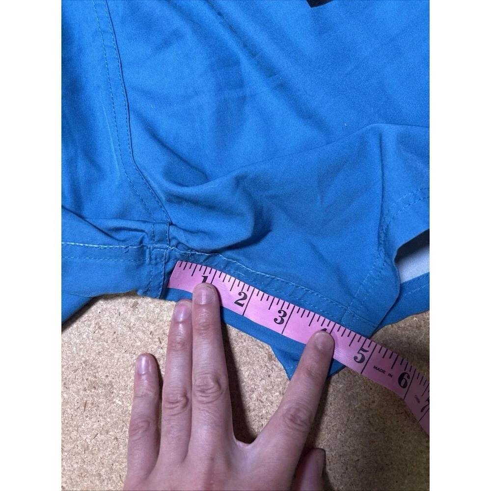 HVIII Goat Shorts Mens L Blue Athletic Casual Streetwear Drawstring D1